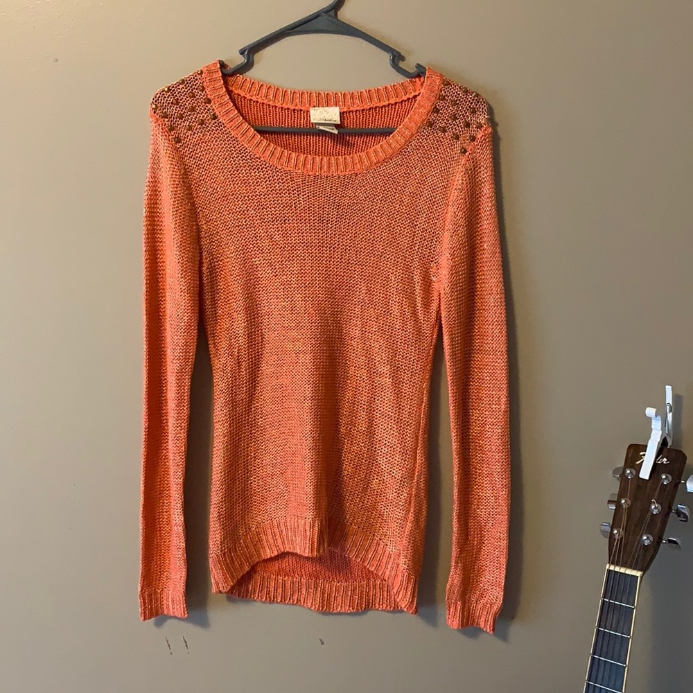Cute Studded shoulder Cardigan